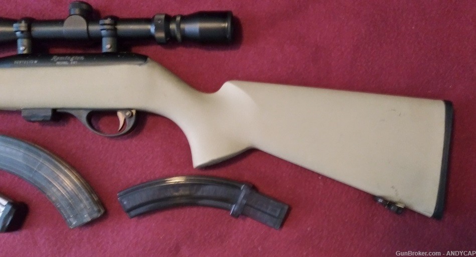 Remington Model 597 Custom W/Remington scope-img-1