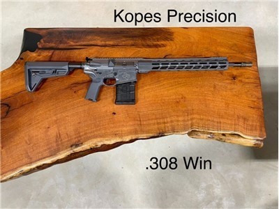 Kopes Precision .308 Win AR-10 Rifle, Sniper Grey