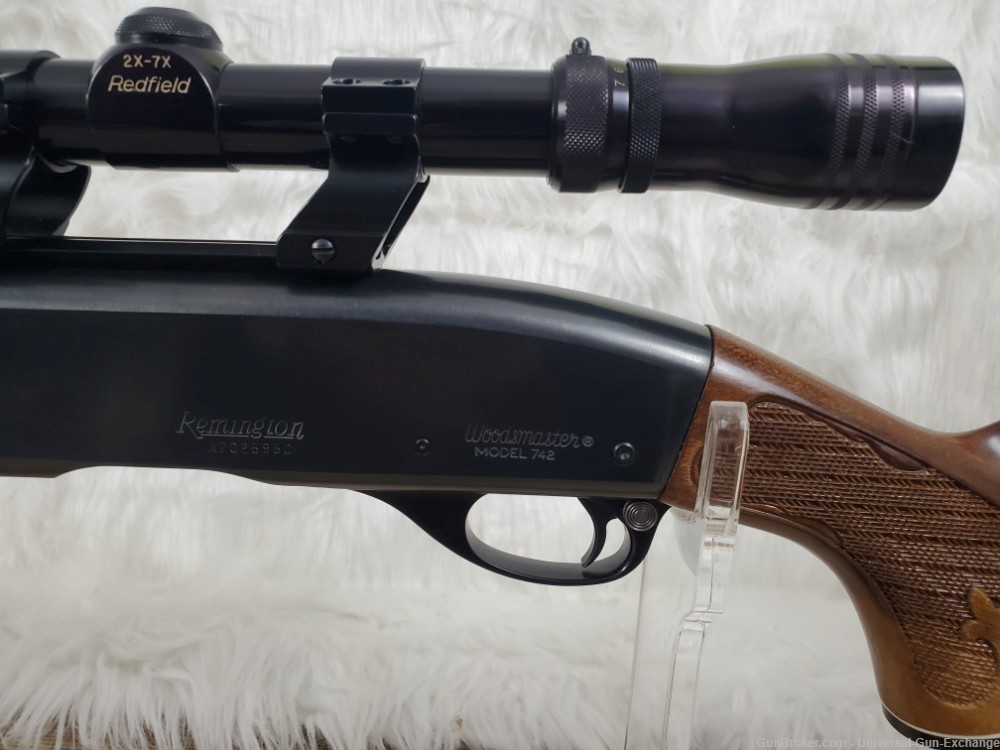 Remington Woodmaster 742 Semi-Auto Rifle .30-06 SPRG W/2 Magazines & Scope-img-4