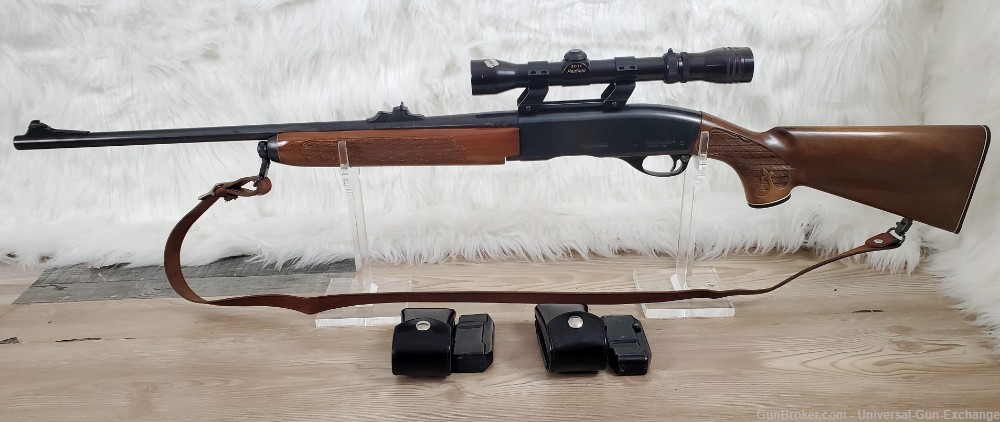 Remington Woodmaster 742 Semi-Auto Rifle .30-06 SPRG W/2 Magazines & Scope-img-0