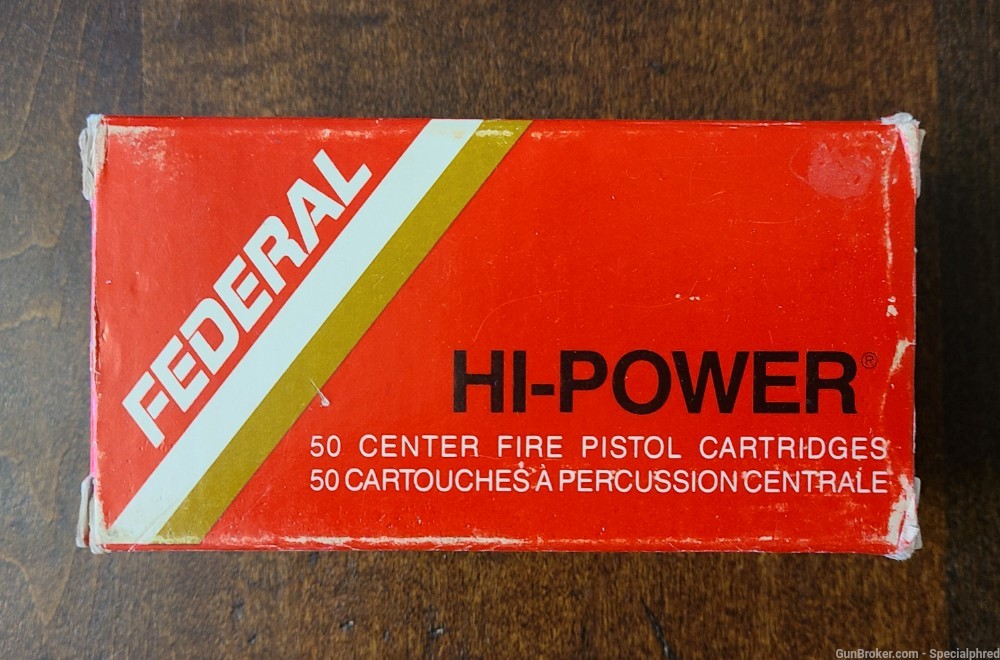 Federal Hi-Power .357 Magnum 158gr Soft Point Jacketed Bullet Nickel -img-0