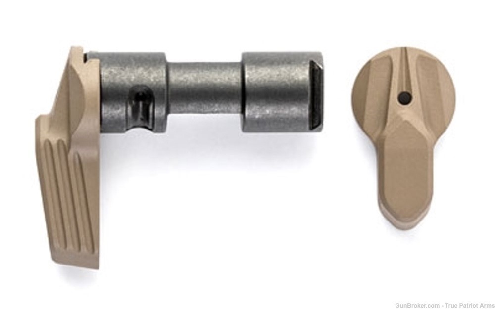 Radian Weapons Talon 45 / 90 Ambidextrous Safety Selector, 2 Levers - FDE-img-0