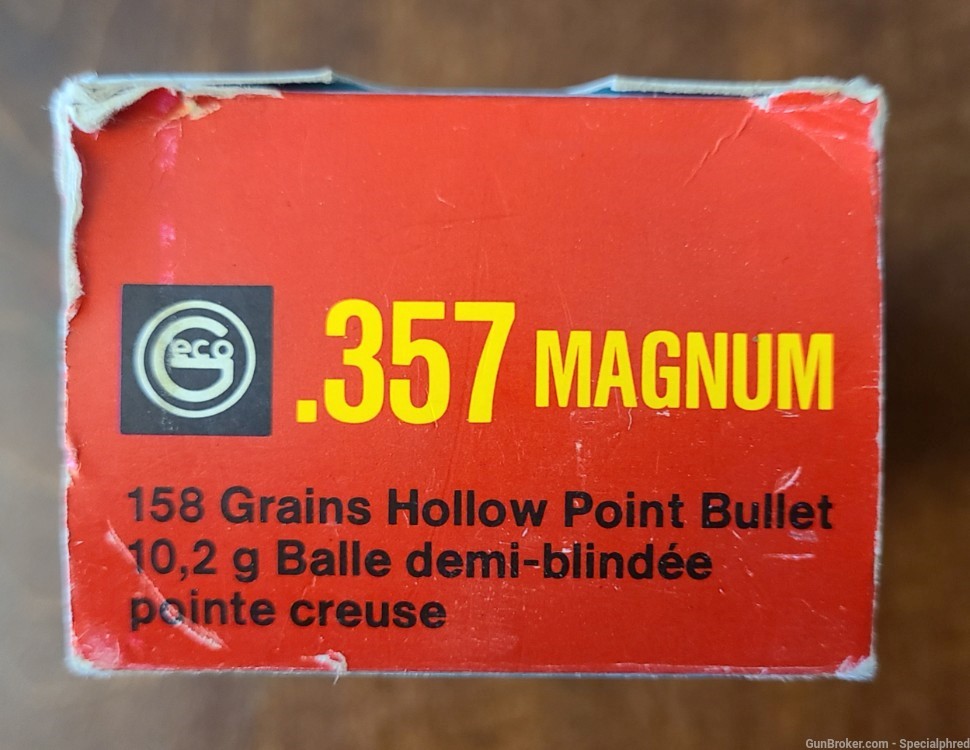 Geco .357 Magnum 158gr Hollow Point Bullet Dynamit Nobel 357 mag-img-4