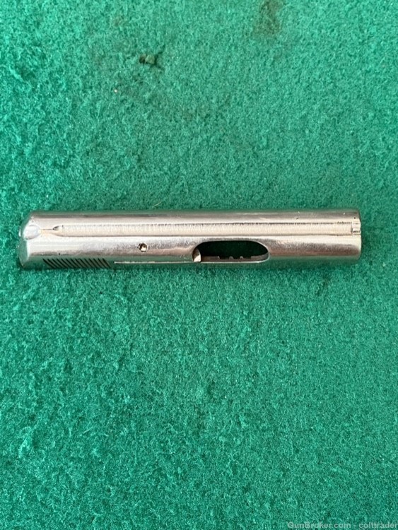 Colt Pocket 25 ACP Pistol Slide Nickel-img-2