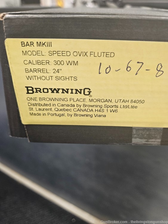 Browning BAR MK3 Ovix Camo 300 Win Mag 24” 031072229 DNZ Mount-img-2