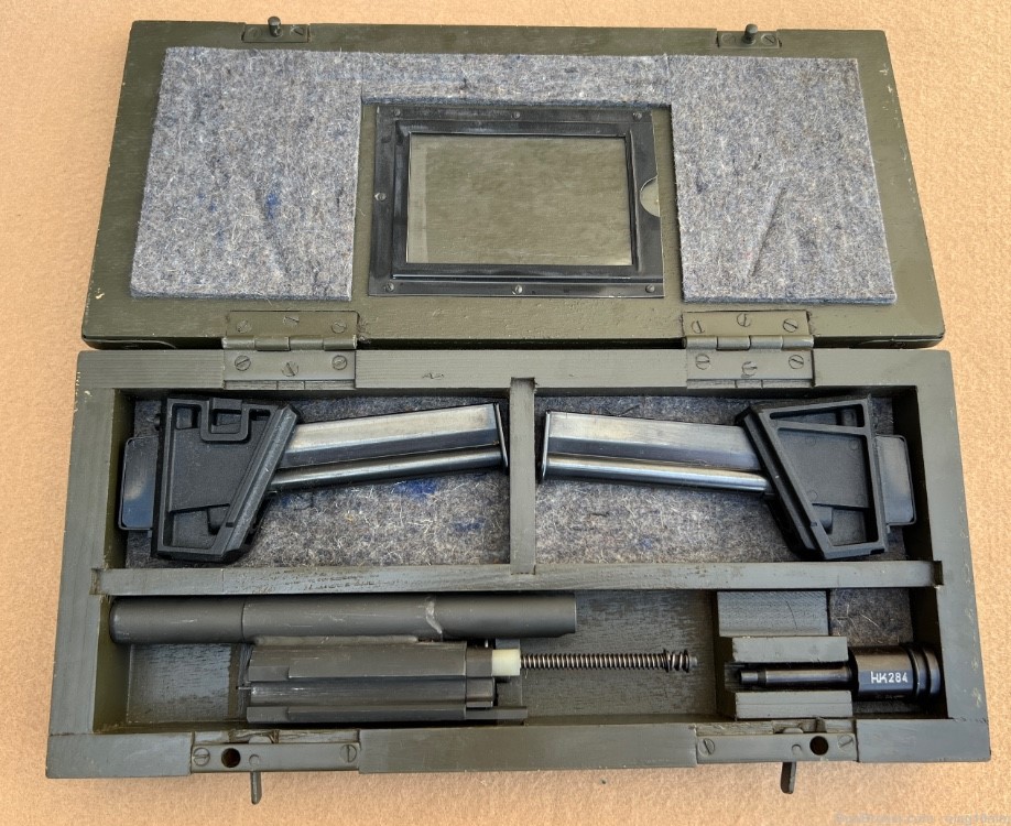 HK 93/33 German .22LR Conversion Kit Factory wood Box-img-0