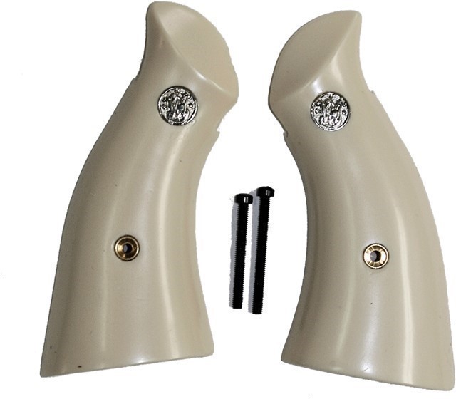 Smith & Wesson K & L Frame Ivory-Like Grips-img-0