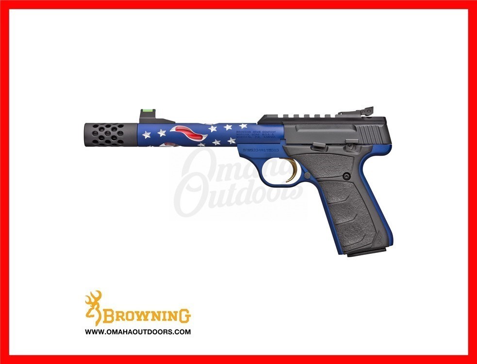 Browning Buck Mark Plus Vision Americana Suppressor Ready Pistol 10 RD-img-0