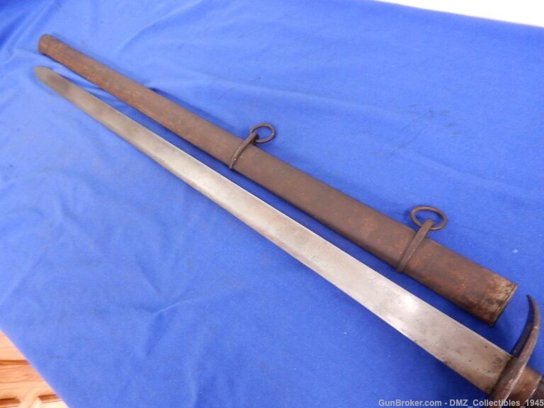 1831 Austrian Heavy Combat Sword with Scabbard-img-8