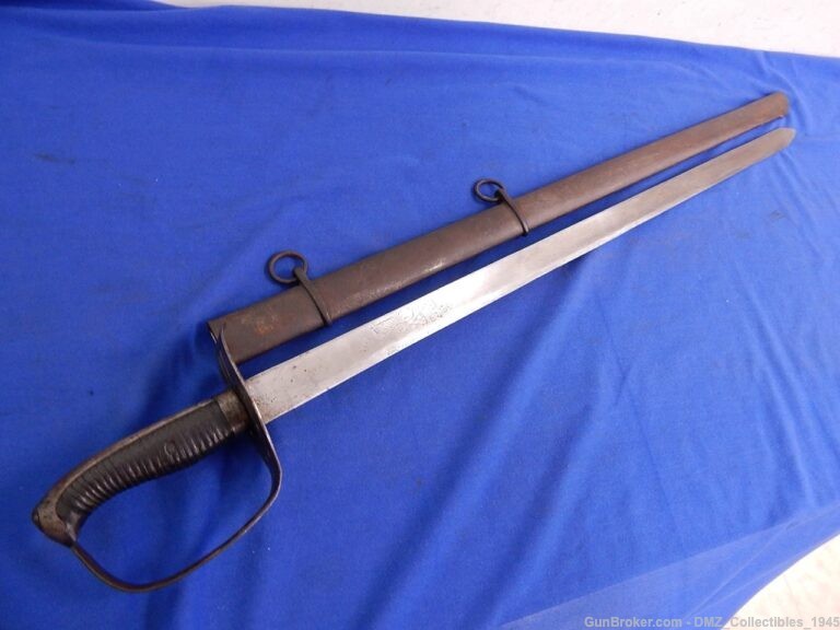 1831 Austrian Heavy Combat Sword with Scabbard-img-0