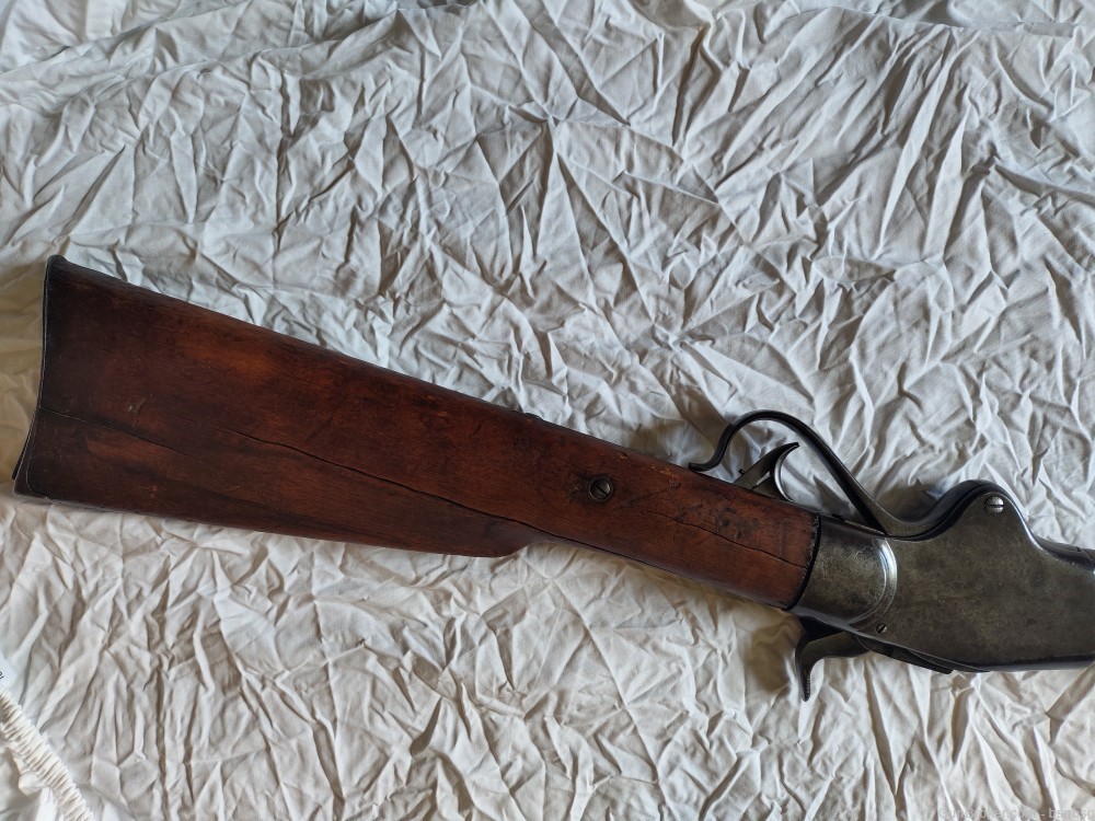 spencer sporting rifle, 56-46 cal,26" barrel,ser#1534, chief good lances-img-8