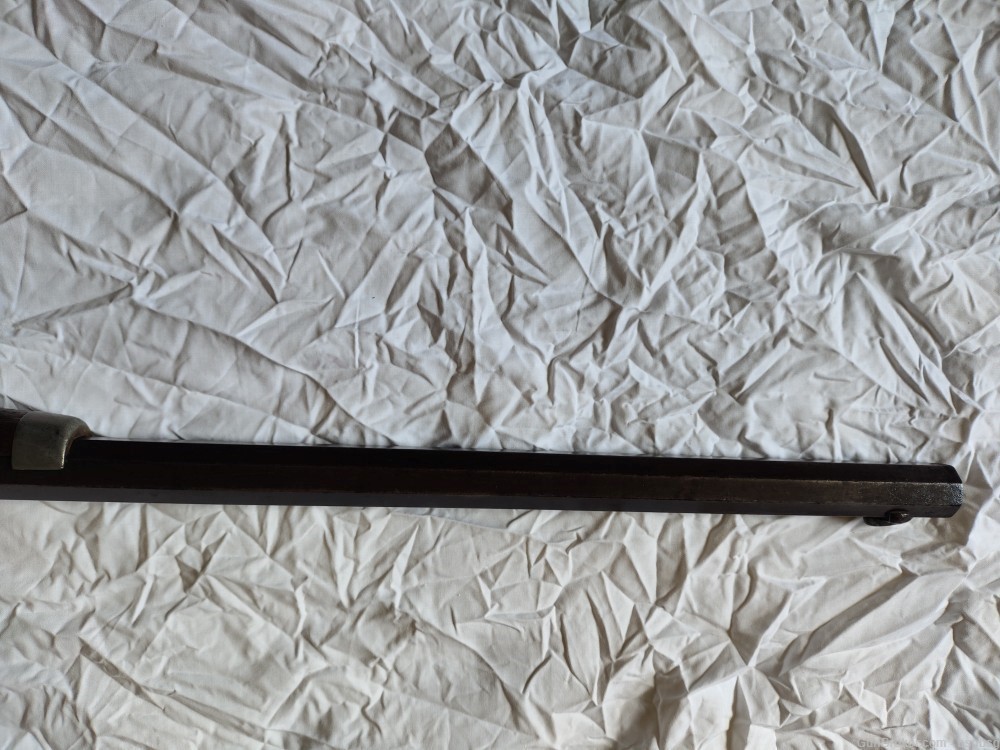 spencer sporting rifle, 56-46 cal,26" barrel,ser#1534, chief good lances-img-2