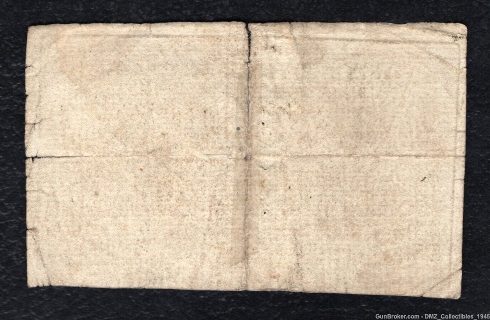 Revolutionary War Era 1771 North Carolina Colonial Note Currency-img-1
