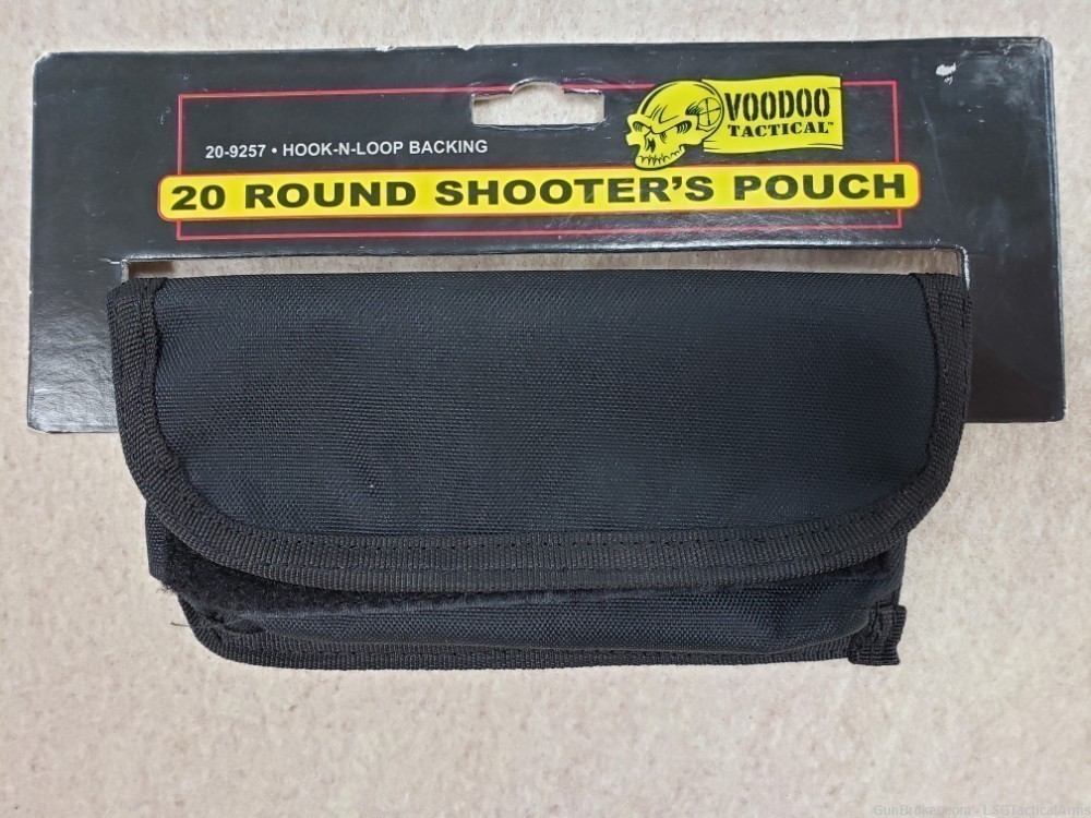 Black Voodoo Tactical 20 Round Shooter's Pouch - SHIPS FREE!-img-0