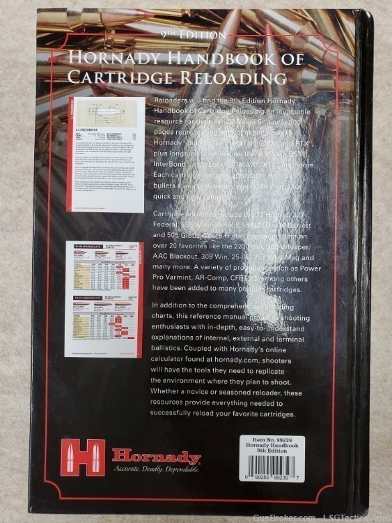 Hornady Handbook of Cartridge Reloading, 9th Edition - SHIPS FREE!-img-2