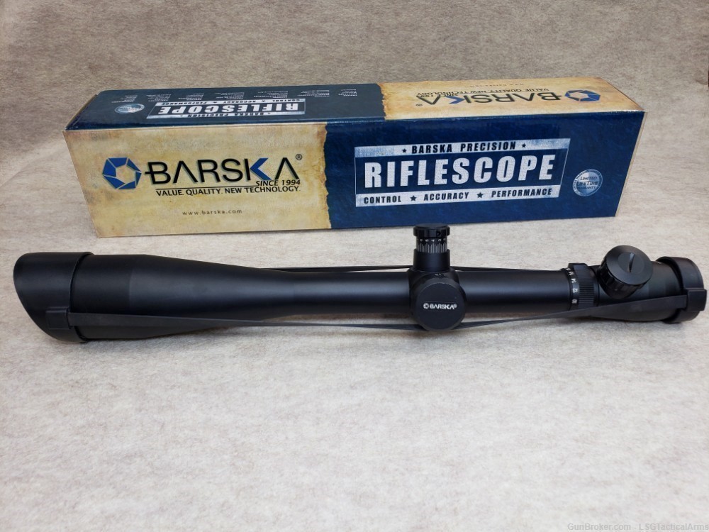 Barska 2nd Gen Sniper 10-40x 50mm Rifle Scope -  SHIPS FREE!-img-6