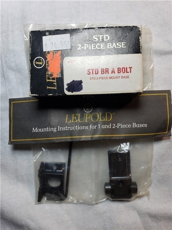 Leupold STD 2 Piece Base for Browning A-Bolt - SHIPS FREE!-img-0