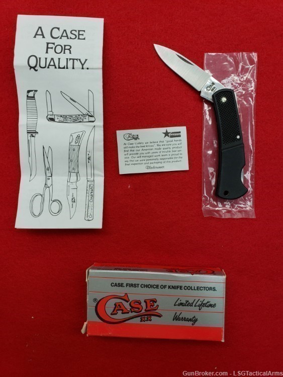 Case Caliber Lockback Pocket Knife. 3", LT 1225LSS -  SHIPS FREE!-img-0