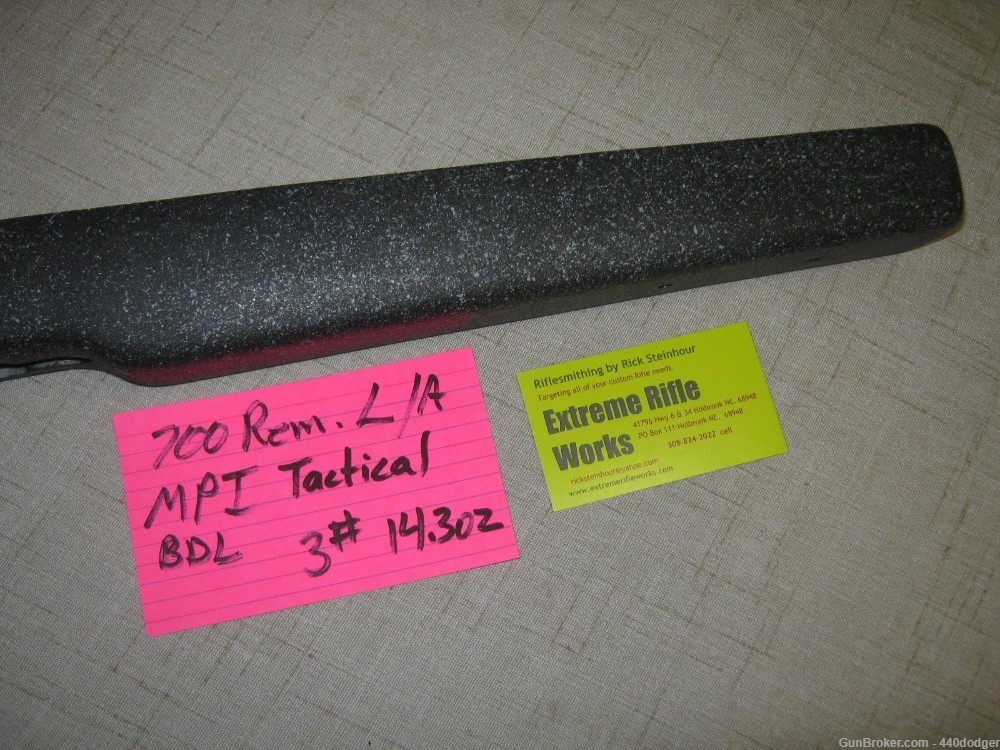Tactical Fiberglass stock Remington 700 L/A BDL (REDUCED)-img-8