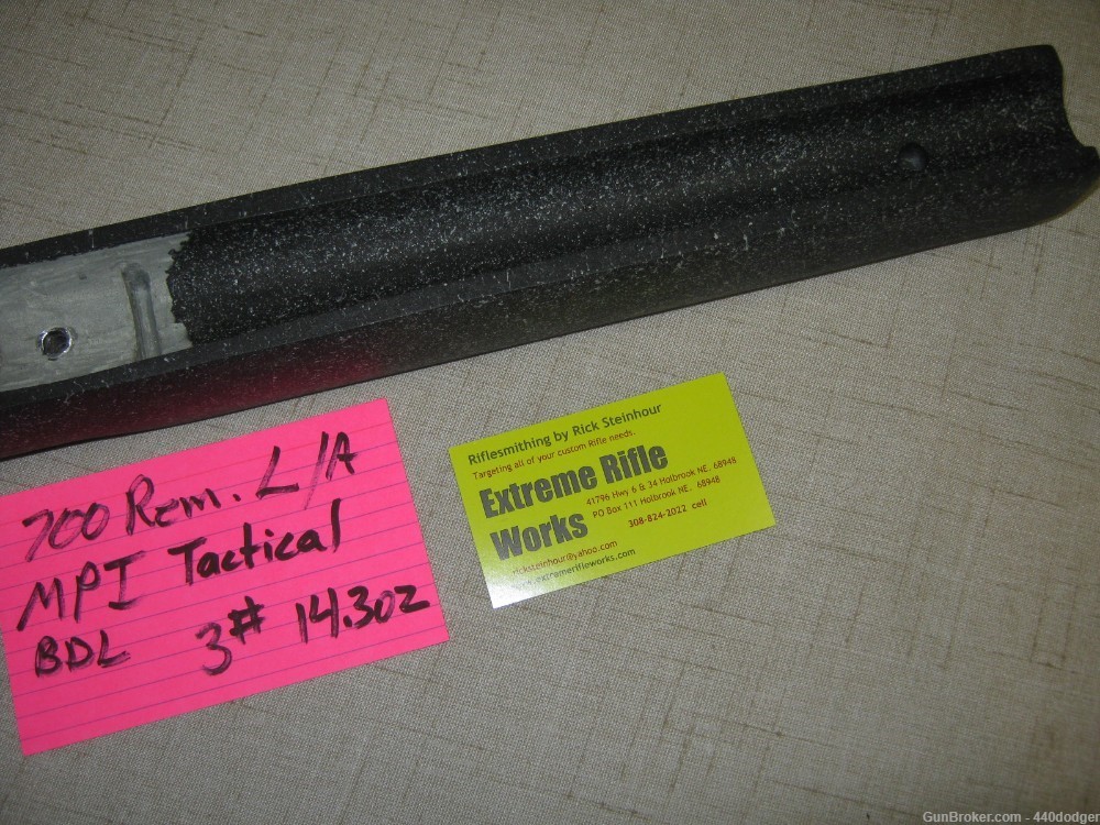 Tactical Fiberglass stock Remington 700 L/A BDL (REDUCED)-img-5