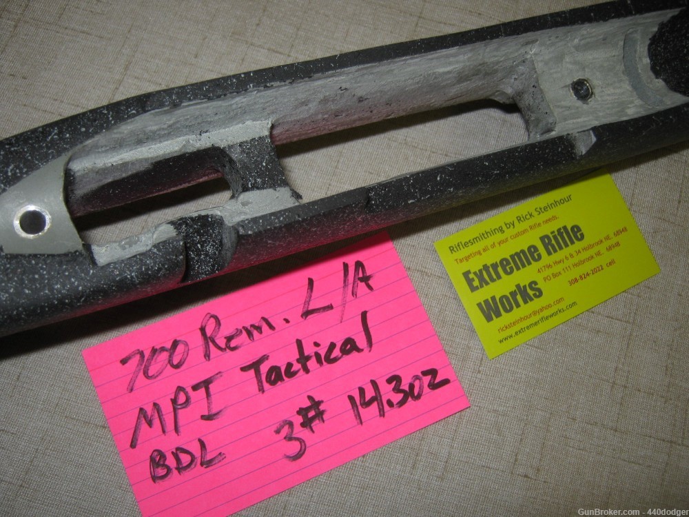 Tactical Fiberglass stock Remington 700 L/A BDL (REDUCED)-img-4