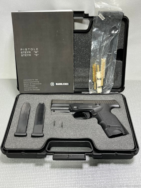 Like New Early Production Steyr M9,  9mm Pistol, (2) 15rd mags-img-9