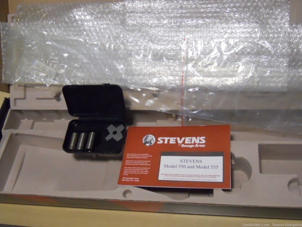 Stevens Model 555 O/u 28ga Savage Arms 26"-img-1