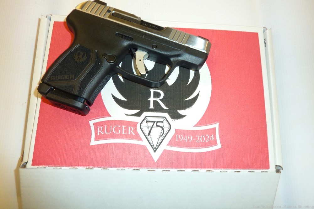 RUGER LCP MAX 75TH ANNIVERSARY .380 CAL 2.8" BBL PISTOL. -img-1