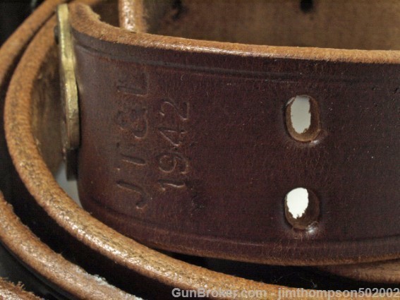 US M 1907 highest quality drum-dyed leather slings replicas!  Choose!-img-8