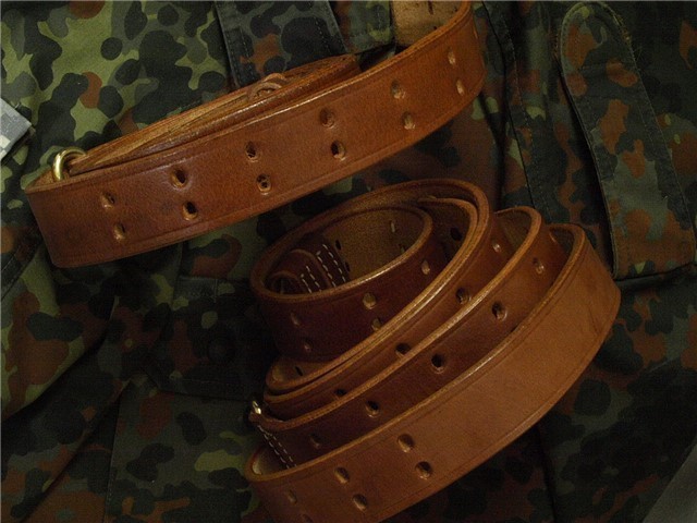 US M 1907 highest quality drum-dyed leather slings replicas!  Choose!-img-22