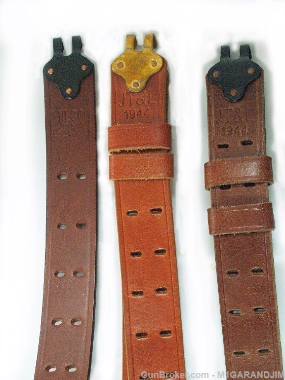 US M 1907 highest quality drum-dyed leather slings replicas!  Choose!-img-45