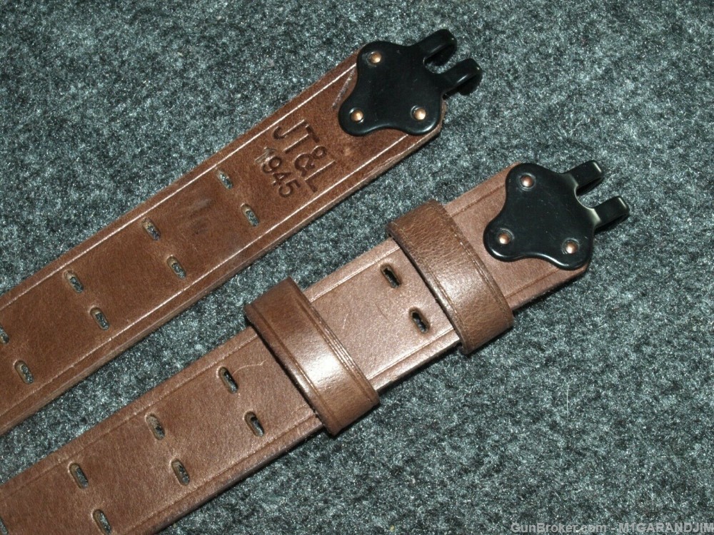 M 1907 highest quality drum-dyed leather slings NEW MODELS, TOO! Replica.-img-68