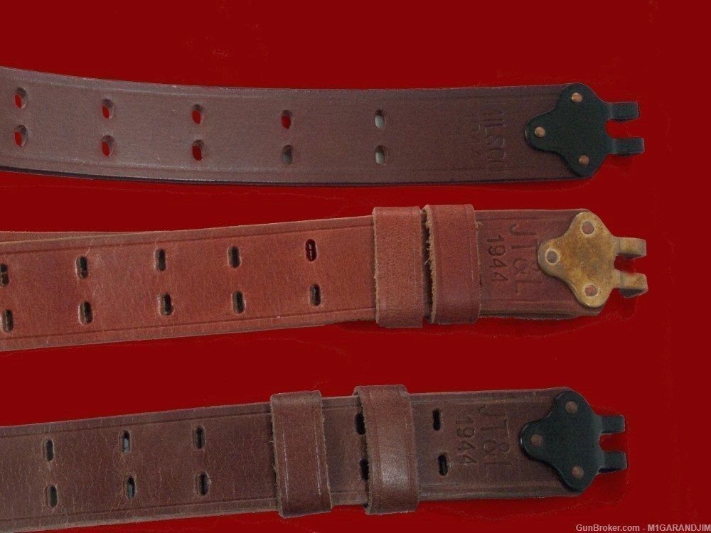 M 1907 highest quality drum-dyed leather slings NEW MODELS, TOO! Replica.-img-33