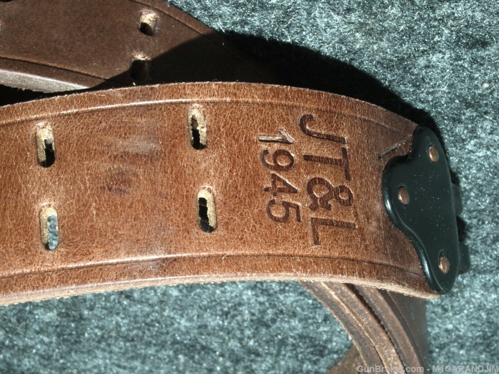 M 1907 highest quality drum-dyed leather slings NEW MODELS, TOO! Replica.-img-59