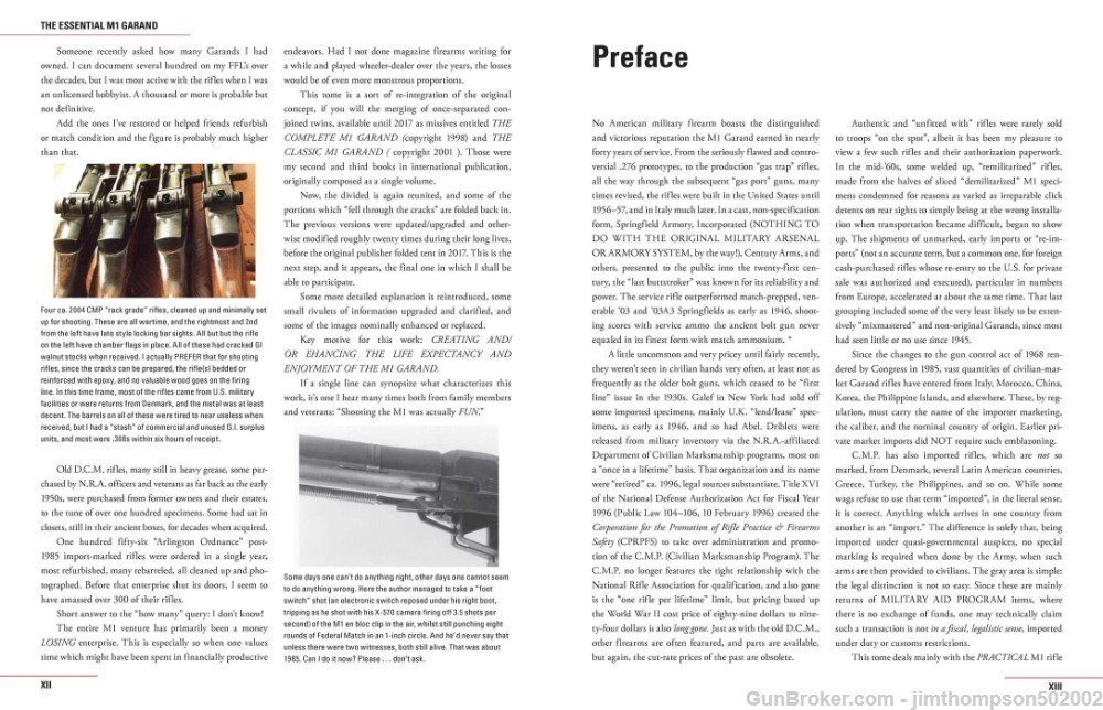 THE ESSENTIAL M1 GARAND-Jim Thompson 2020-new, direct from author-img-13