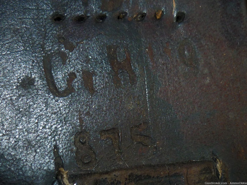 1ct - CARTRIDGE BOX - Gewehr 1871/84 Mauser leather Case Pouch German 11mm-img-33