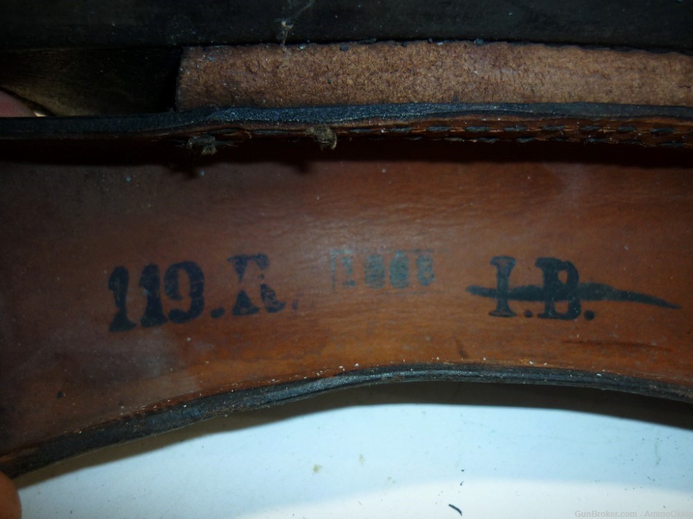 1ct - CARTRIDGE BOX - Gewehr 1871/84 Mauser leather Case Pouch German 11mm-img-25