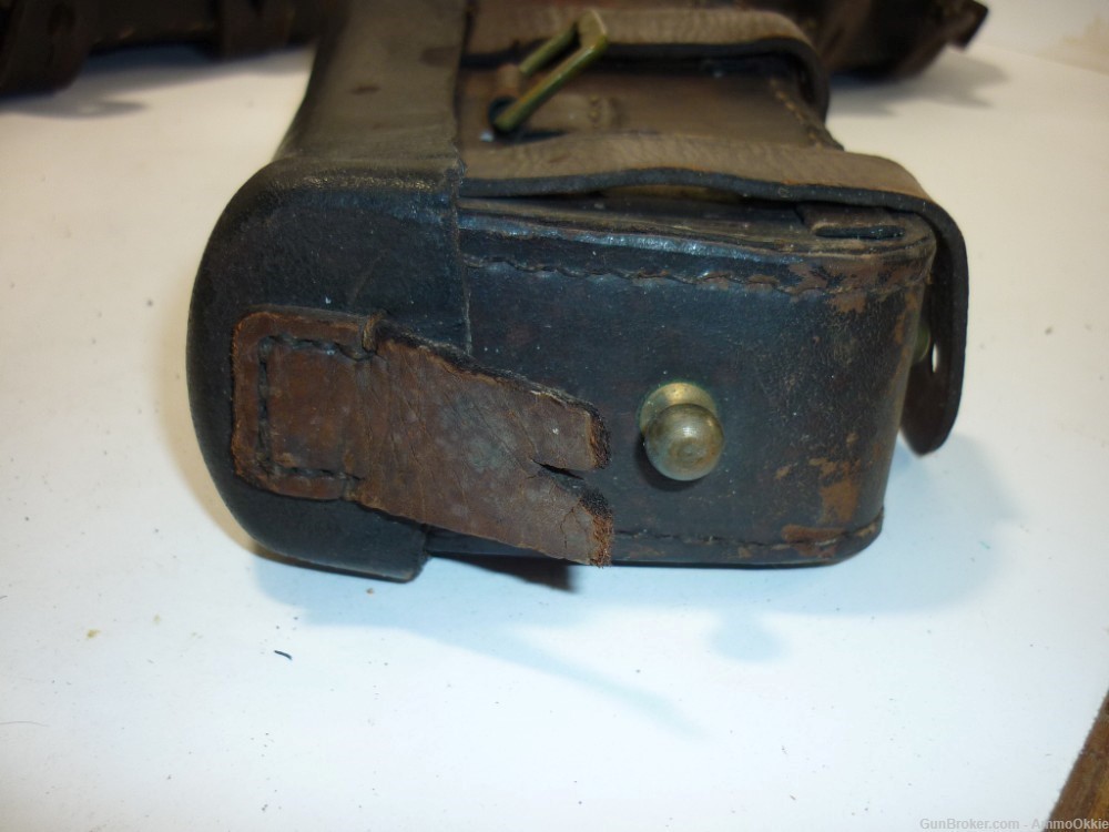 1ct - CARTRIDGE BOX - Gewehr 1871/84 Mauser leather Case Pouch German 11mm-img-23