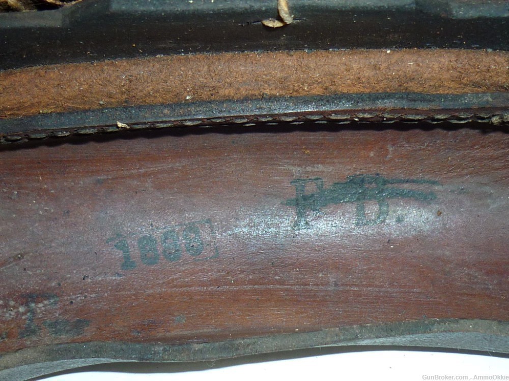 1ct - CARTRIDGE BOX - Gewehr 1871/84 Mauser leather Case Pouch German 11mm-img-21