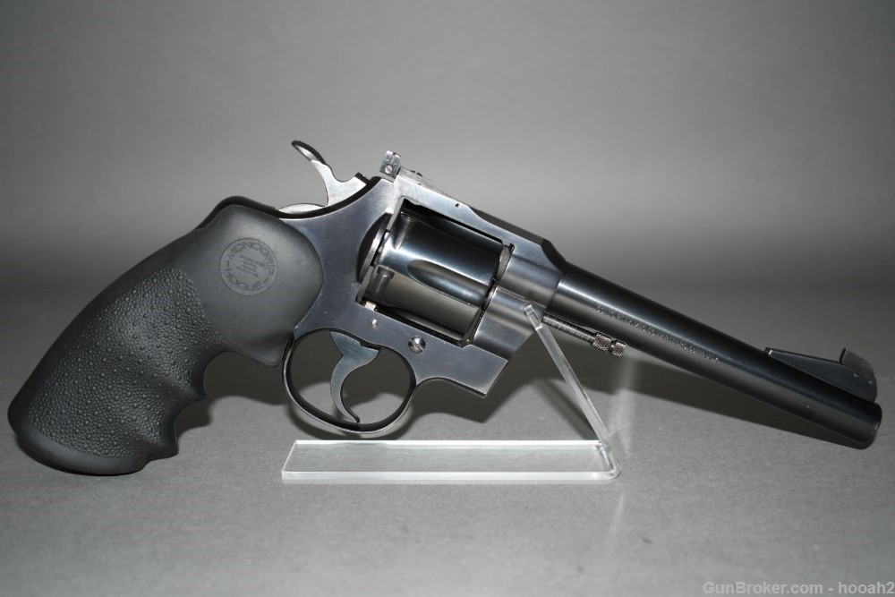 Colt Officers Model Match Double Action Revolver 38 Spl 1960's C&R-img-0