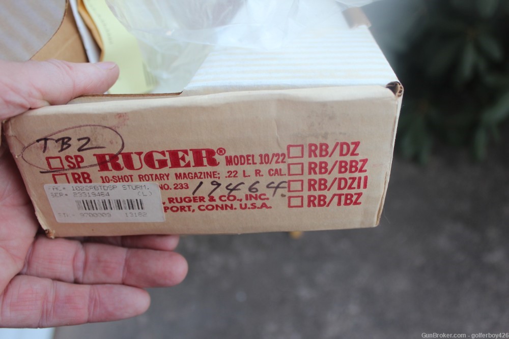  Again REDUCED BLOWOUT!   NIB Ruger 10/22 Sporter TBZ Laminated 1990 -img-8