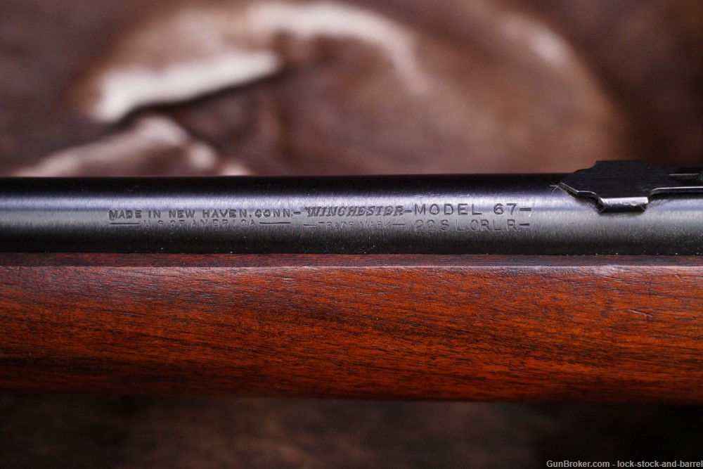 Winchester Model 67 .22 Short Long LR 27” Single Shot Bolt Action Rifle C&R-img-19