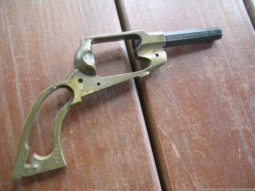 CVA 1863 Remington .31 Pocket Revolver Grip Frame & Barrel Assembly-img-1