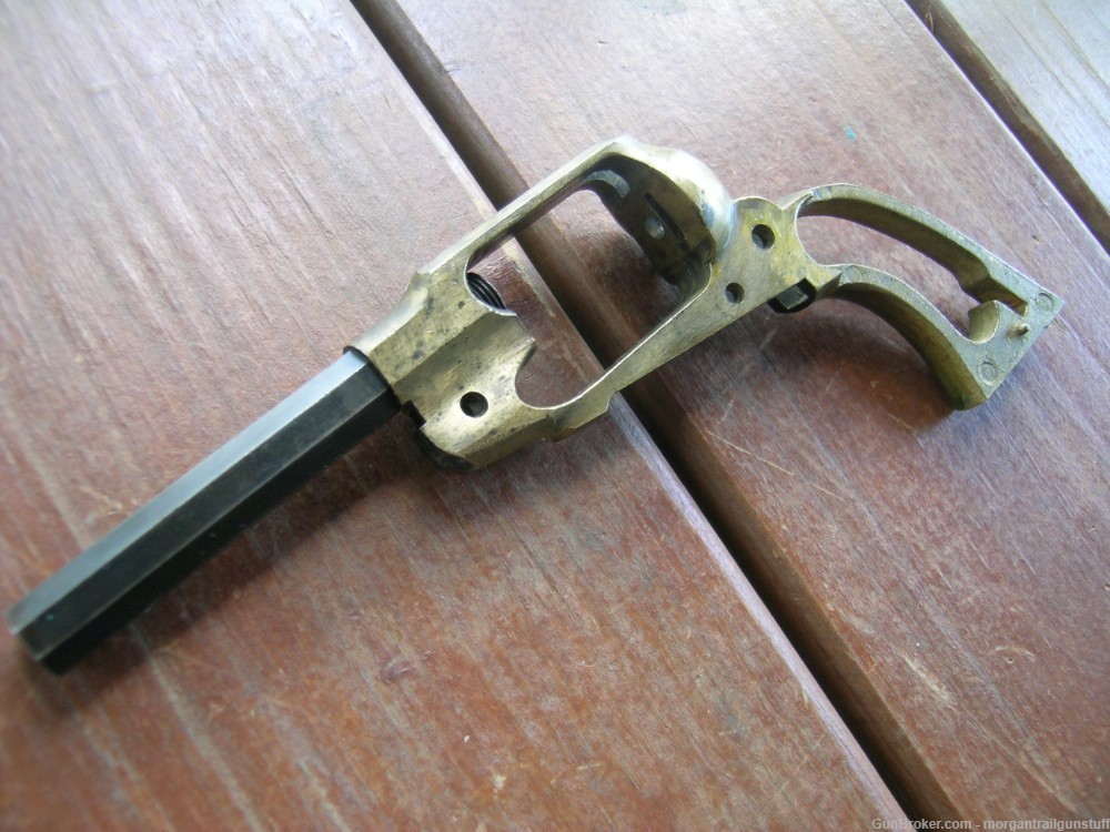 CVA 1863 Remington .31 Pocket Revolver Grip Frame & Barrel Assembly-img-4