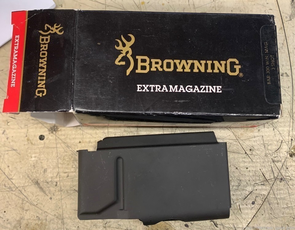 Browning BAR Mk I Magazine #1320131 Old Stock for 300 Win Mag-img-1