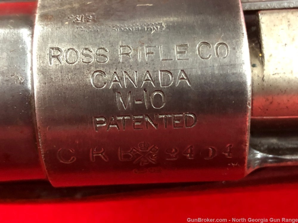 Ross Rifle Co Canada M-10 Sporter 303 British C&R-img-21