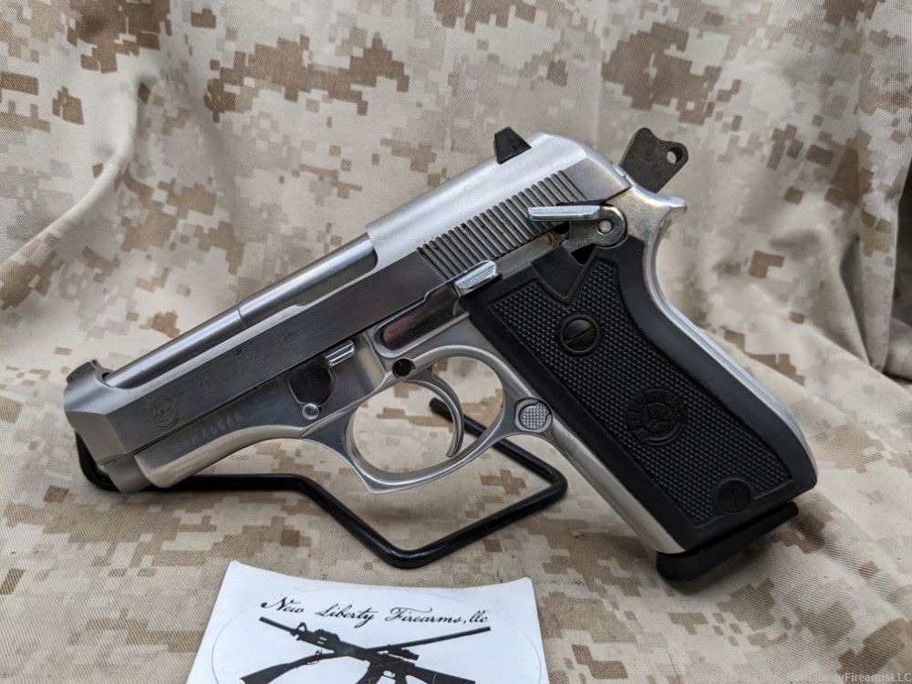 Taurus PT58SS Stainless Steel DA/SA Pistol .380 ACP USED 1-12rd Mag-img-0