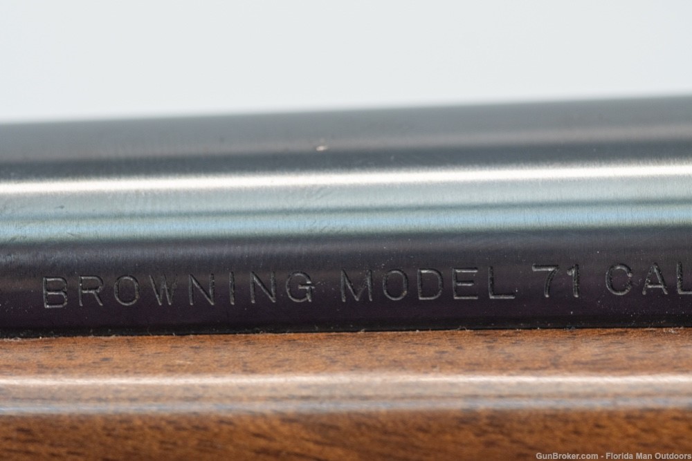 Rare Find: 1987 Browning Model 71 in .348 Win - A Collector's Dream!-img-15