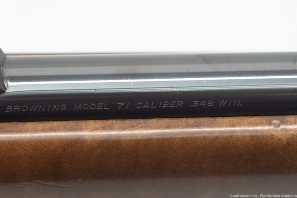Rare Find: 1987 Browning Model 71 in .348 Win - A Collector's Dream!-img-6