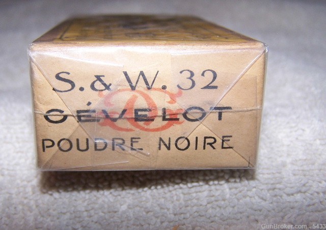 SEALED French 32 S&W Circa 1900-img-2